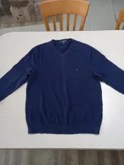 XL105 Tommy&Hilfiger GOLF コットン スウェットシャツ XL-456