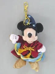 【中古】ぬいぐるみマスコット・ぬいぐるみバッジ ミッキーマウス ぬいぐるみキーホルダー・キーチェーン Magic Disney FANTASIA 85TH 「ディズニー」 ディズニーストア.jp限定