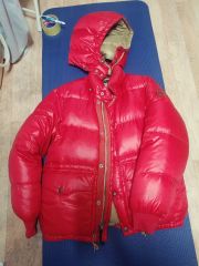 そ*ま様 MONCLER ダウンジャケット レッド - メルカリ