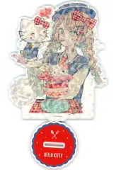 【中古】アクリルスタンド・アクリルパネル ハローキティ ホログラムアクリルスタンド 「サンリオアニメストアくじ 赤倉×サンリオキャラクターズ」 B-3賞