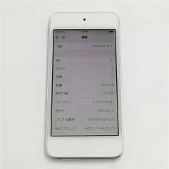 GWセール 送料無料 大赤字覚悟 アップル Apple 4インチ iPod touch 5G 16GB A1421 中古良品 Wi-Fi有 無線LAN シルバー 初期化済み 即使用可