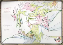 【中古】ポスター B2原画ポスター 煉獄杏寿郎 「劇場版 鬼滅の刃 無限列車編×ufotable DINING 第1期」 お楽しみくじ Wチャンス景品