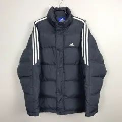 adidas オールドスクール 3ストライプ ダウン アウター ヴィンテージ メンズ100
