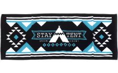 [중고] 잡화 이벤트 로고 (블루) 페이스 타올 [유루 캔 △ 스페셜 이벤트 STAY△ TENT]