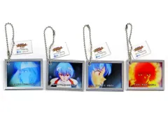 【中古】キーホルダー 綾波レイ キャラ連続予告 アクリルキーホルダー4個セット 「P 新世紀エヴァンゲリオン ～未来への咆哮～」