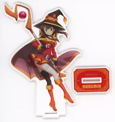 【中古】アクリルスタンド・アクリルパネル めぐみん アクリルスタンドフィギュア 「この素晴らしい世界に祝福を!3」