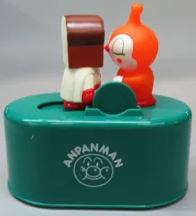 【中古】置物・装飾品 しょくぱんまん＆ドキンちゃん アクションバンク 「それいけ!アンパンマン」のサムネイル