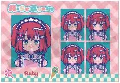 【新品】シール・ステッカー A.黒澤ルビィ(AiScReam) にゅ～とろ 証明写真風ステッカー 「ラブライブ!シリーズ」