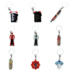 【中古】ストラップ 全9種セット 「スーパー戦隊シリーズ めじるしアクセサリー」