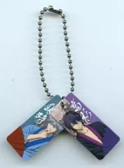 【中古】キーホルダー・マスコット(キャラクター) 坂田銀時＆高杉晋助 「銀魂 名言錻力(ブリキ)板 弐」 BOX購入特典
