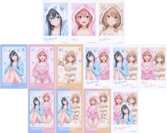 [중고] 캐릭터 카드 전 13 종 세트 [역시 내 청춘 러브 쌀은 잘못되어있다. 완 신작 애니멀 룸웨어 ver. 트레이딩 인스턴트 카메라 스타일 일러스트 카드]