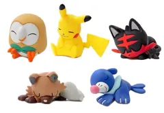 【中古】トレーディングフィギュア 全5種セット 「ポケットモンスター サン＆ムーン おやすみフレンズ サン＆ムーン」