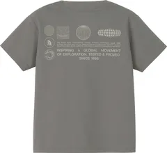 ザ・ノース・フェイス THE NORTH FACE アウトドア ショートスリーブサンシェードティー ジュニア キッズ 子ども 半袖 Tシャツ トップス 夏 速乾 UVカット 紫外線 プール キャンプ 川遊び 海水浴 耐塩素  NTJ12 SP スモークドパール