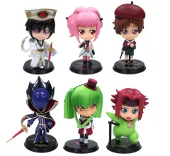 【中古】トレーディングフィギュア 全6種セット きゅんキャラ コードギアスVol.2 「一番くじプレミアム コードギアス 反逆のルルーシュR2」 G賞