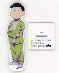 【中古】アクリルスタンド・アクリルパネル チョロ松 アクリルスタンド ファンクラブver. 「おそ松さん」