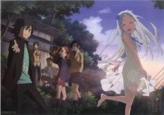 [중고] 포스터 (애니메이션) A3 클리어 포스터 집합 (6 명) [Blu-ray BOX 그 날 본 꽃의 이름을 우리는 아직 모른다.] HMV 완전 생산 한정판 & 통상판 특전