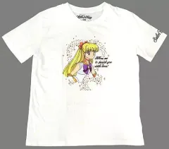 【中古】衣類 セーラーヴィーナス グラフィックTシャツ ホワイト Lサイズ 「美少女戦士セーラームーン meets GU」