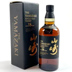 【東京都内限定お届け】 サントリー SUNTORY 山崎 18年 シングルモルト 700ml 国産ウイスキー 【古酒】のサムネイル