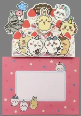 【中古】紙製品 集合 誕生日祝い・立てて飾れるバースデーケーキ グリーティングカード 「ちいかわ なんか小さくてかわいいやつ」のサムネイル