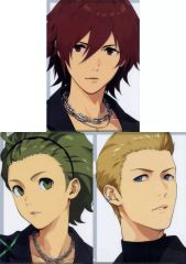 [중고] 클리어 파일 Jupiter A4 클리어 파일 세트 [아이돌 마스터 SideM×FiFS 일러스트전 쓰리 원 파이브 VOL.5]