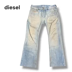 DIESEL ZATINY デニム W29 イタリア製 ブーツカット フレア Y2K ダメージ加工