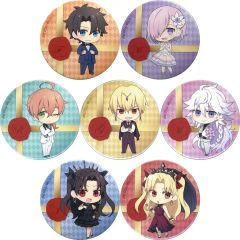 [중고] 배지·빈즈 집합(SD) 캔 배지 7개 세트 B [Fate/Grand Order -절대 마수 전선 바빌로니아-×로손]