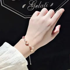 ブレスレット レディース チェーン 星 月 ムーン スター パール ビーズ ハート 揺れる 華奢見え 上品 大人可愛い 韓国風 フェミニン ガーリー 高級感 デート カフェ お出かけ 女子会 誕生日 クリスマス プレゼント ギフト 人気 アクセサリー