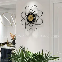 掛け時計 ユニーク ジオメトリック 幾何学 デザイン 静音 アナログ おしゃれ かわいい インテリア 北欧 ウォール クロック 壁掛け 時計 4-7のサムネイル