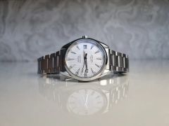 希少 OMEGA アクアテラ ダブルダイヤ 自動巻き 黒文字盤 正常動作品 