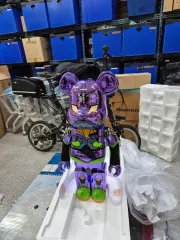 BE@RBRICK(ベアブリック) エヴァンゲリオン 初号機 クロム 1000%のサムネイル