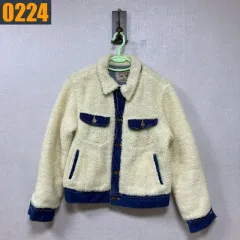 95 Lee リー ストーム ライダー フリース デニム ジャケット アウターのサムネイル