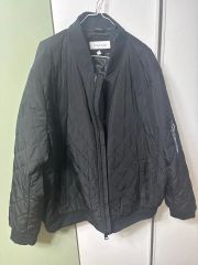 Calvin Klein カルバンクライン パープル ダウンジャケット メンズ 