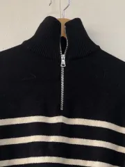 ZARA レディース ハーフジップ タートルネック ニット XSサイズ