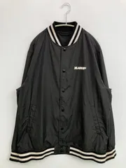 XLARGE エクストララージ スタジャン L ブラック 無地 バックプリント ブランドロゴ ライン柄 フードなし