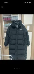 ニューバランス ロングダウンジャケット ブラック レディース