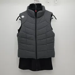 デサント グレー ダウン ベスト ランニング Sのサムネイル