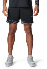 アンダーアーマー UNDER ARMOUR 野球 ソフトボール UAヤード テック ショーツ メンズ ハーフパンツ 半ズボン 短パン ボトムス 速乾 軽量 はっ水 トレーニング 練習 部活 クラブ  6012718 001 BLACK