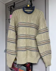 ウール100 ノルディックニット ユニセックス (原価12万円)
