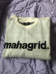 MAHAGRID マハグリッド ベーシック ロゴ ニットのサムネイル