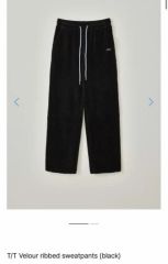 公式サイト完売品 melted butter ブラックスワン パンプキンパンツ 