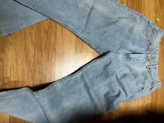 ワイド デニム ズボン