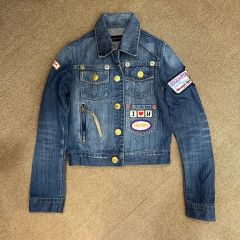 DSQUARED2 × Pepsi 限定コラボ デニムジャケット 36 美品 ディー
