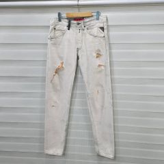 美品「REPLAY」ヴィンテージ加工 ストレッチ スキニージーンズ 32 