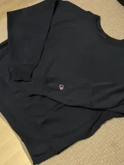 L ヴィンテージ Champion スウェットシャツ ネイビー