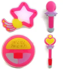 【中古】バッジ・ビンズ 全4種セット 「魔法の天使クリィミーマミ ピンバッジ」のサムネイル