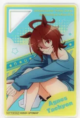 【中古】アクリルスタンド・アクリルパネル アグネスタキオン ミニアクリルプレート 「劇場版 ウマ娘 プリティーダービー 新時代の扉 NAMCO Promotion～Relax time～」 ナムコ限定クレーンゲームプレイ特典 第2弾
