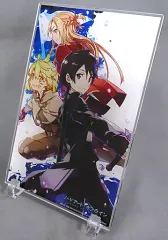 【中古】アクリルスタンド・アクリルパネル キリト＆アスナ＆アルゴ アクリルプレート[1] 「ソードアート・オンライン プログレッシブ」