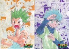 [중고] 클리어 파일 [단품] 곤=프릭스&킬루아=졸딕 A5 클리어 파일 [HUNTER×HUNTER 곤=프릭스&킬루아=졸딕 콤비셋] 토가시 요시히로전 -PUZZLE-굿즈