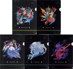新品・未使用】 メガ進化ポケモン クリアファイル 5枚セットコンプ