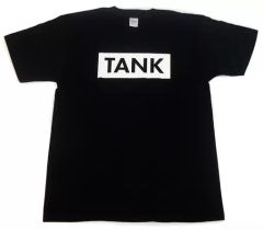 [중고] T 셔츠 (캐릭터) TANK T 셔츠 블랙 버전 M 사이즈 [걸즈 & 팬처 극장판 캐릭터 팝 스토어]